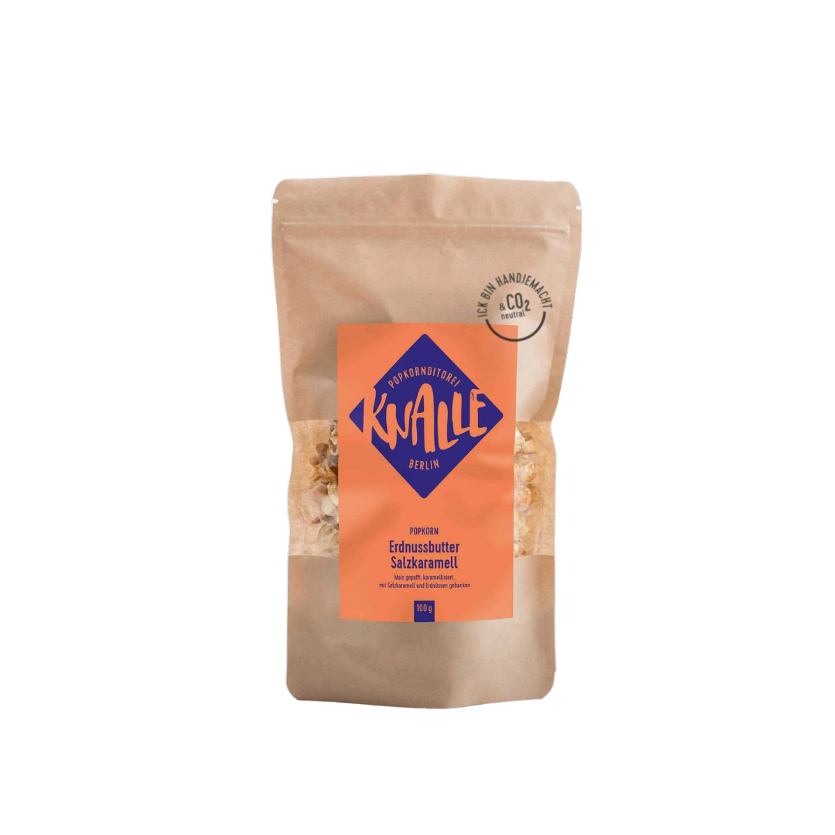 Erdnussbutter Salzkaramell Popcorn