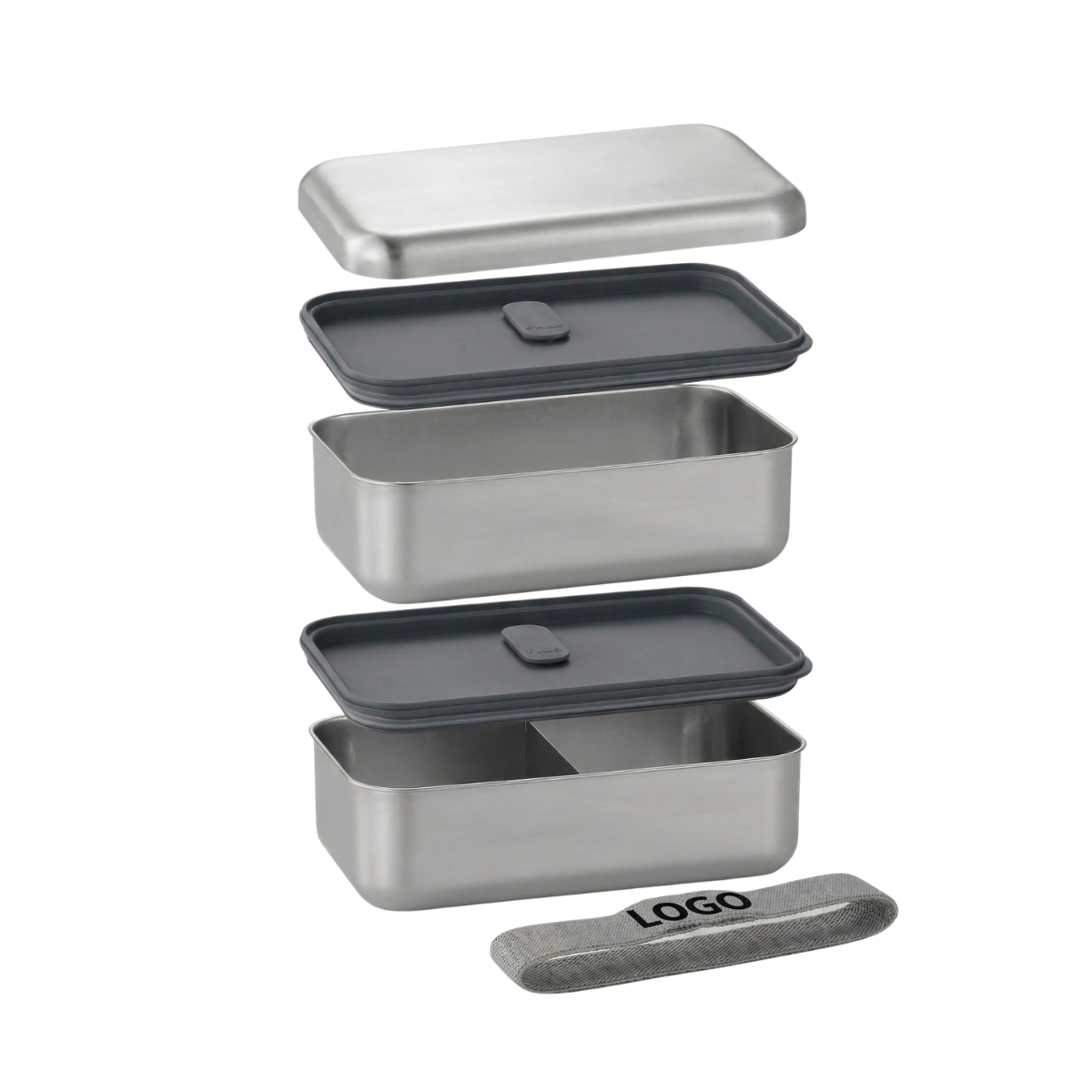 BLOCK Edelstahl-Lunchbox | 1800 ml