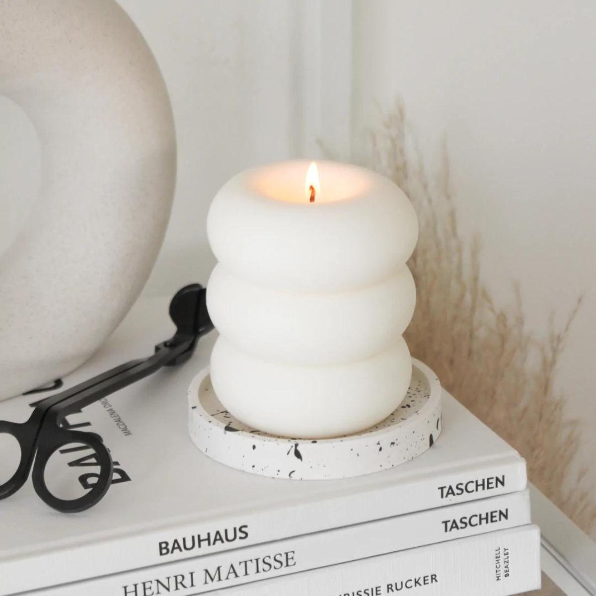 Donut Candle | Weiß
