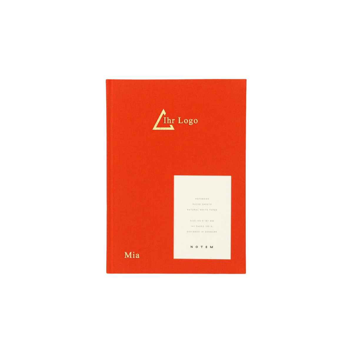 EVEN Notizbuch Medium | Bright Red