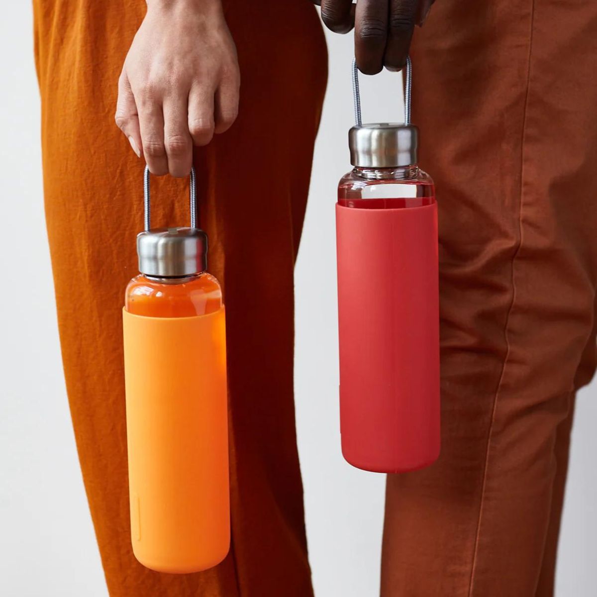 Glasflasche 600 ml | Orange