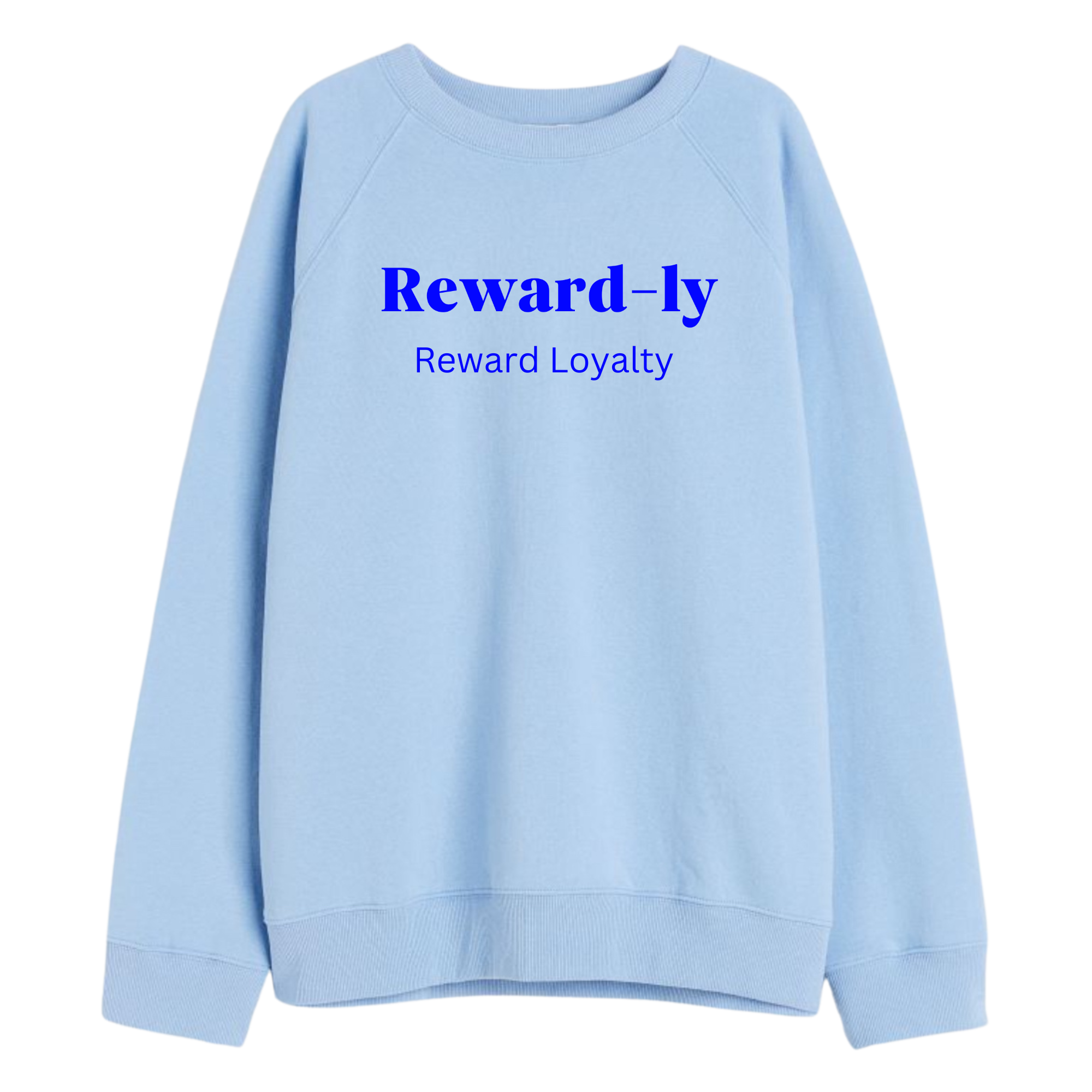 Logo Sweatshirt | Babyblau
