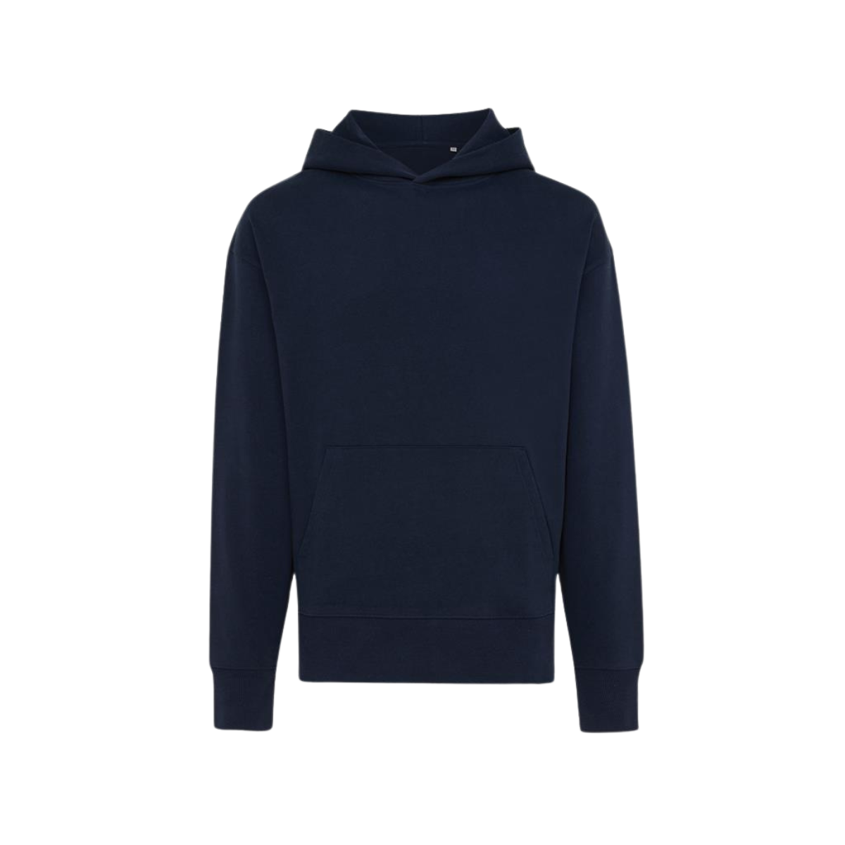 Hoodie aus recycelter Baumwolle | Marine