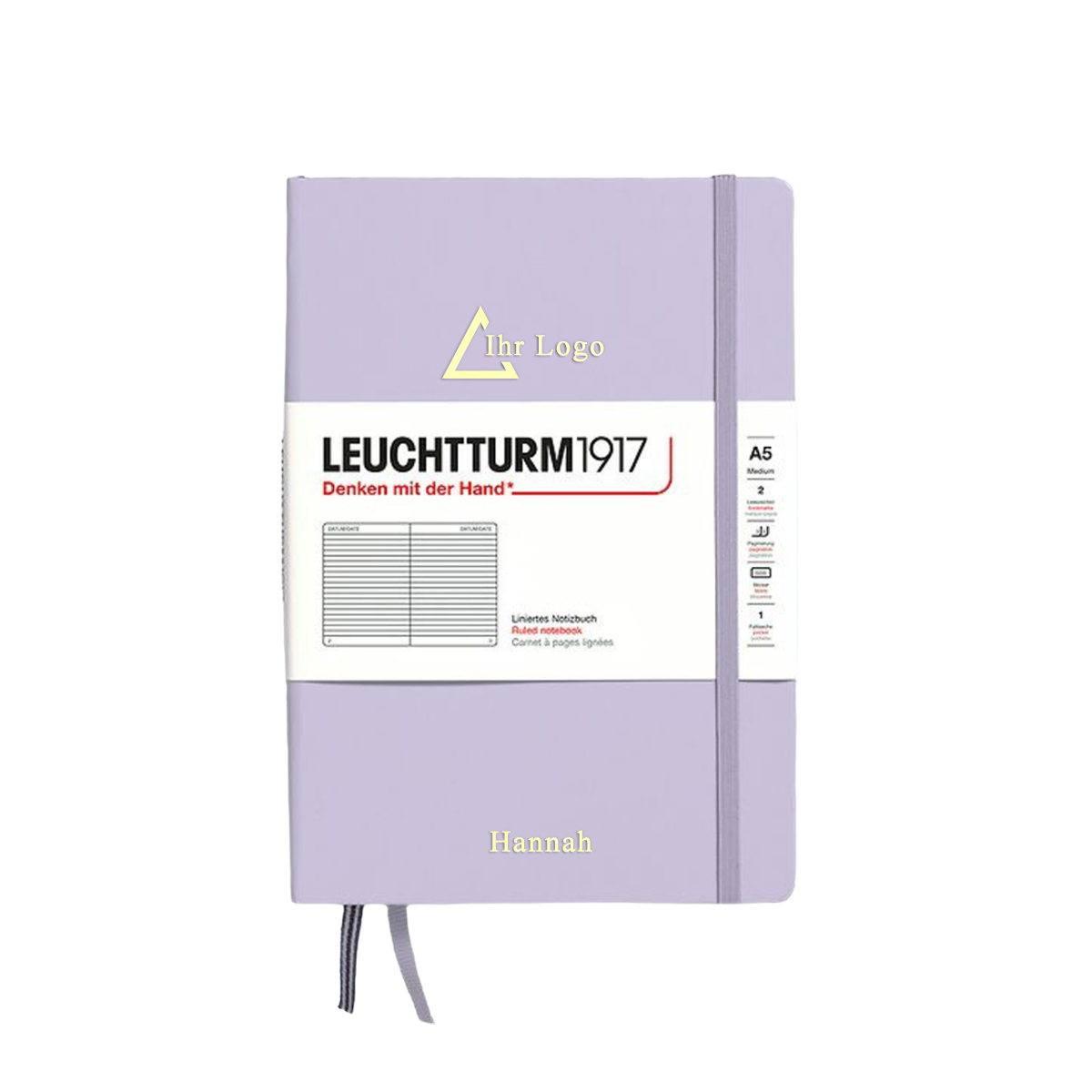 Notizbuch A5 Hardcover | Lilac