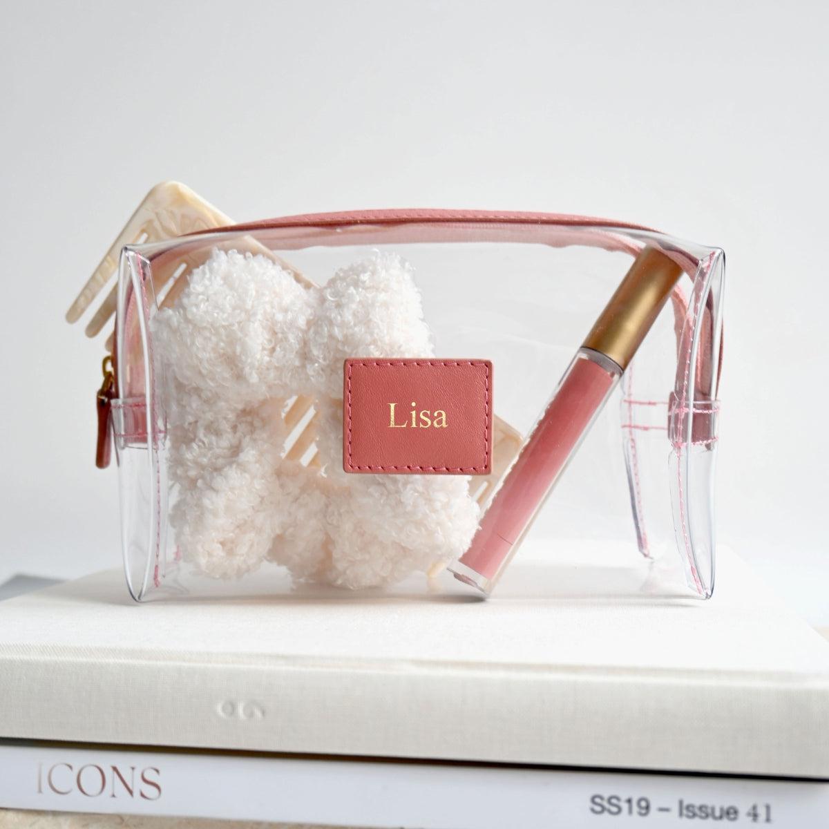 Kosmetiktasche | Misty Rose & Gold