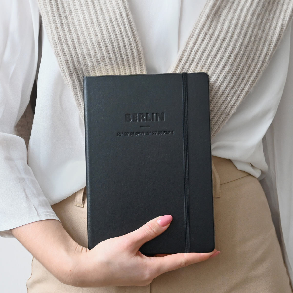 Notizbuch A5 Hardcover Berlin Limited Edition | Schwarz