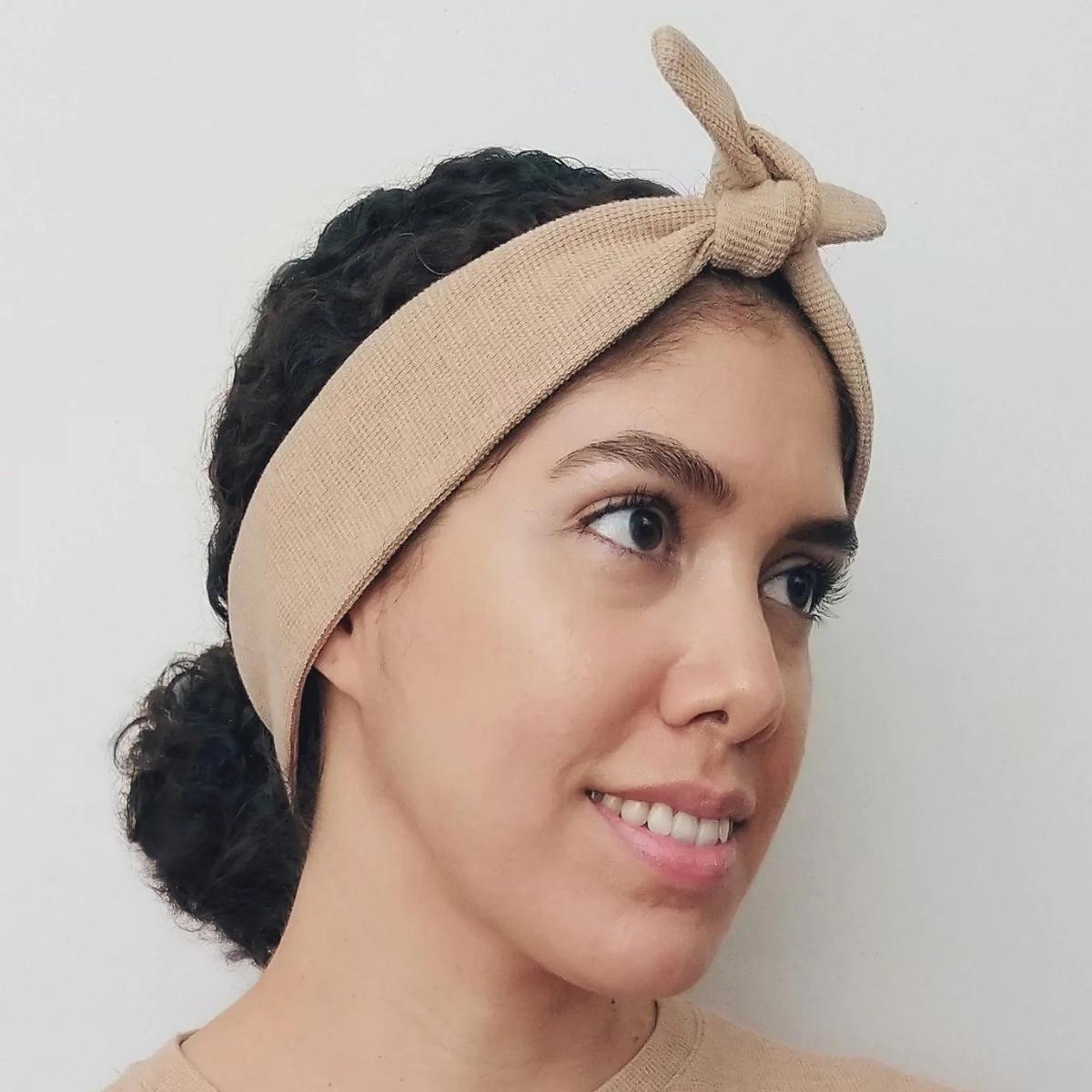 Wellness Stirnband | Camel