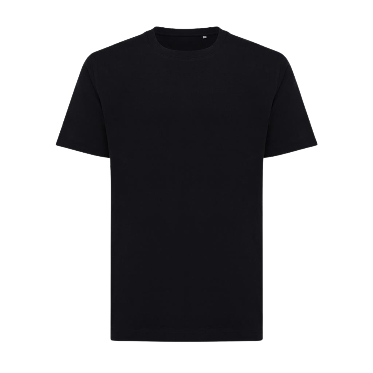 T-Shirt aus recycelter Baumwolle | Schwarz
