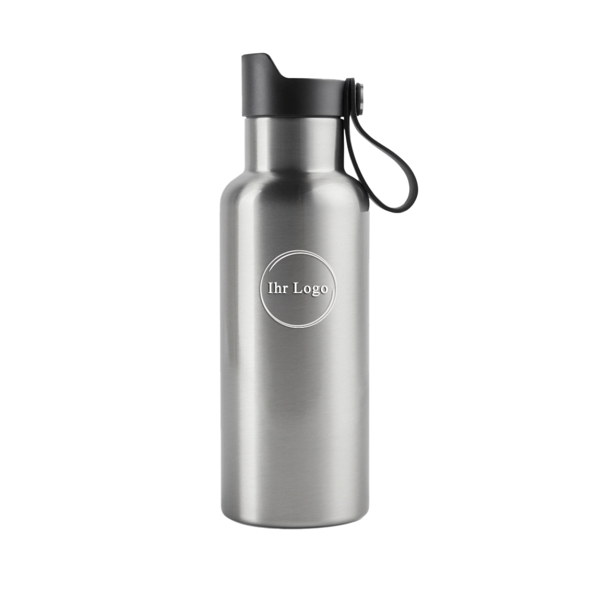 Thermosflasche mit Knopfdruck-Funktion | Metall
