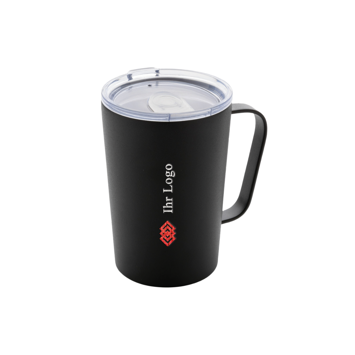 To Go Kaffeebecher Stainless Steel | Schwarz