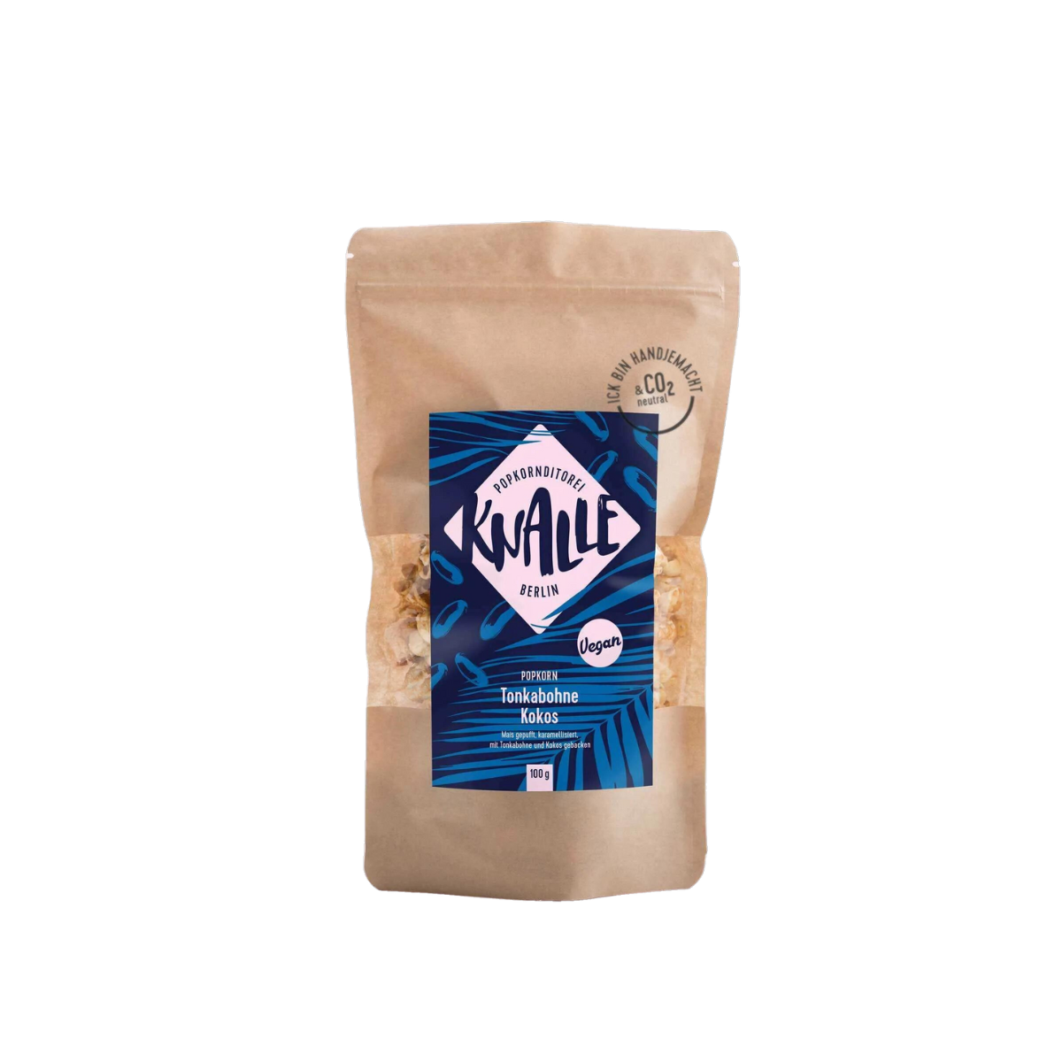 Tonkabohne Kokos Popcorn | Vegan