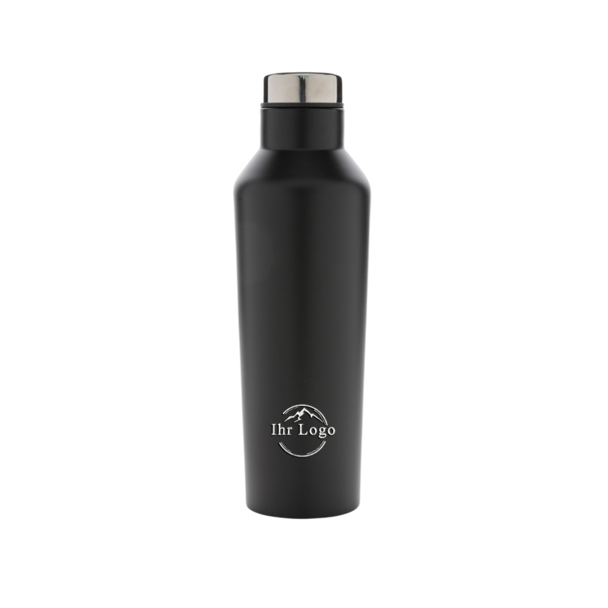 Vakuum-Flasche Stainless Steel | Schwarz
