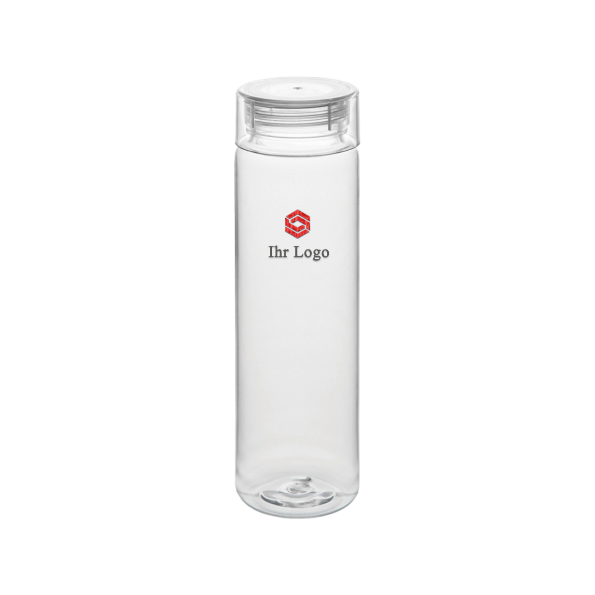 RPET-Wasserflasche | Transparent